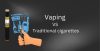The benefits of vaping over smoking traditional cigarettes